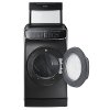 DVE60M9900V Samsung Electric FlexDry Dryer with Steam - 7.5 Total cu. ft. Black Stainless Steel-3