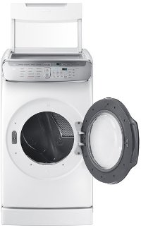 DVG60M9900W Samsung Gas FlexDry Dryer with Steam - 7.5 Cu. Ft. White