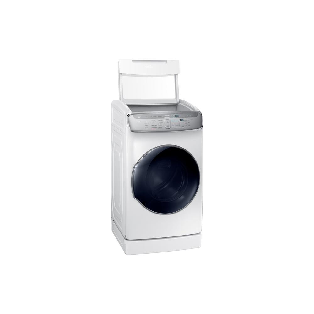 DVG60M9900W Samsung Gas FlexDry Dryer with Steam - 7.5 Cu. Ft. White-3