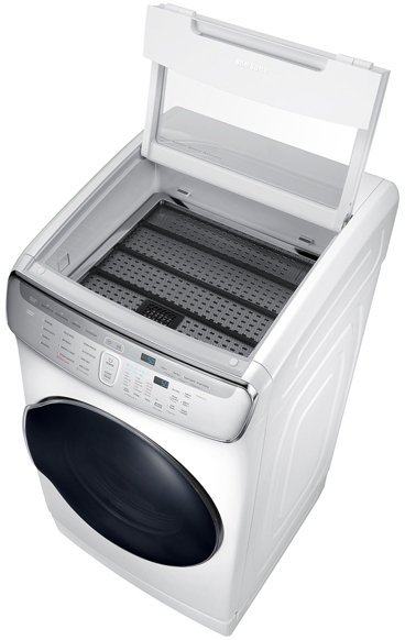 DVG60M9900W Samsung Gas FlexDry Dryer with Steam - 7.5 Cu. Ft. White-6