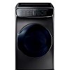 DVG60M9900V Samsung 7.5 Total cu. ft. Gas FlexDry Dryer with Steam - Black Stainless Steel-2
