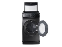 DVG60M9900V Samsung Gas FlexDry Dryer with Steam - 7.5 Total cu. ft. Black Stainless Steel-4