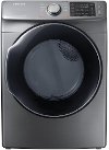 DVE45M5500P Samsung Electric Dryer with Steam - 7.5 cu. ft. Platinum