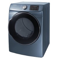 DVE45M5500Z Samsung Electric Dryer - 7.4 cu. ft. Azure Blue-3
