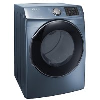 DVE45M5500Z Samsung Electric Dryer - 7.4 cu. ft. Azure Blue-4