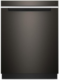 WDTA50SAHV Whirlpool 24 Inch Top Control Built-In Tall Tub Dishwasher with Stainless Steel Tub - Black Stainless Steel