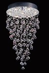 Flush Mount Crystal Ceiling Chandelier - Girolamo