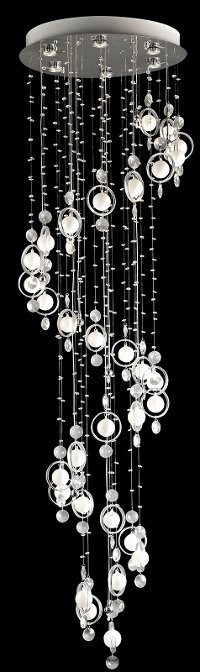 Flush Mount Chandelier - Bubbles