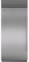 BI-36F/S/PH-LH Sub-Zero 36 Inch Classic Freezer - Left Hinge, Professional Handle