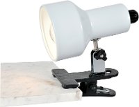 White Craft Lamp - Clip-on II