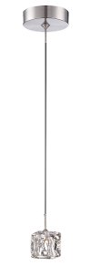 5 Inch Wide, 1 Light Mini Pendant - Ice Cube II