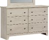 White Casual Classic Dresser - Outland
