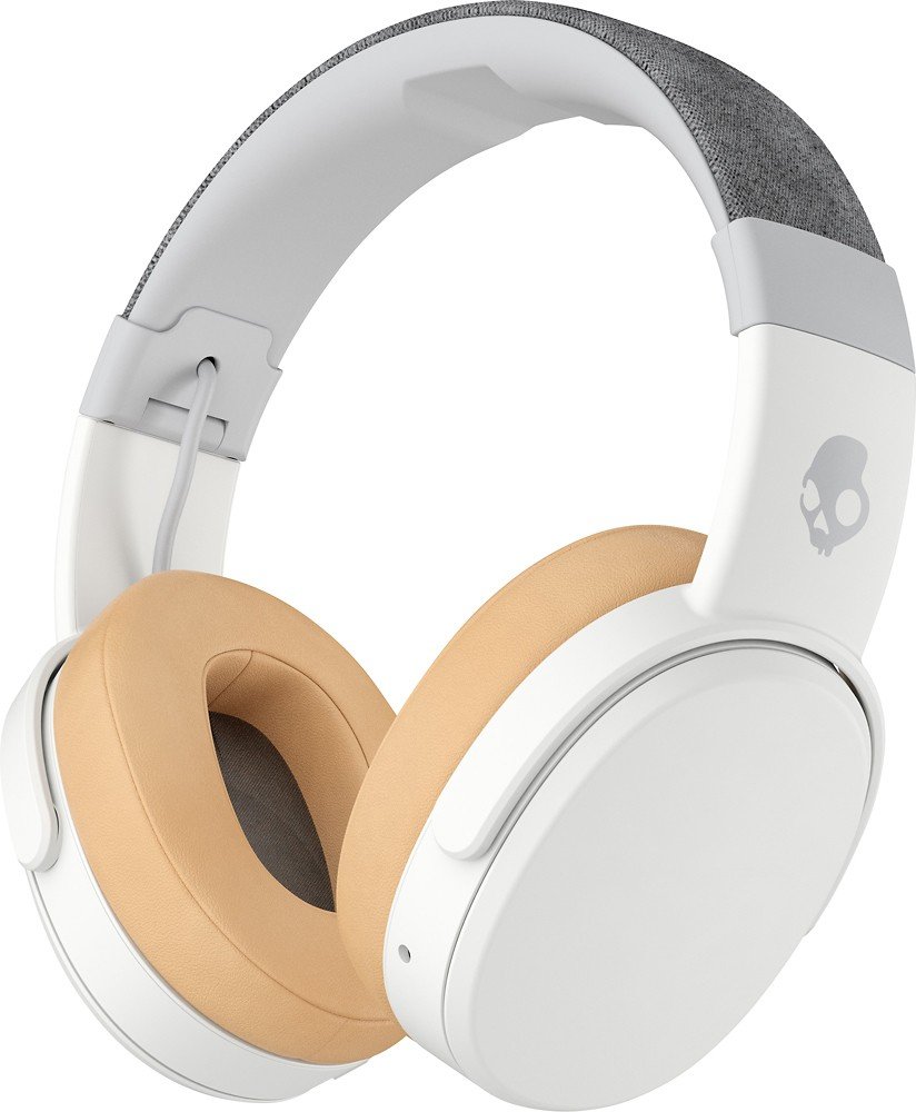 S6CRW-K590 Skullcandy Crusher Wireless Over-the-Ear Headphones - Gray/Tan-1