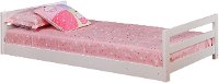 White Contemporary Triple Twin Bunk Bed - Milan-4
