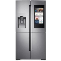 RF22M9581SR Samsung 4-Door Flex Refrigerator with Family Hub 2.0 Counter-Depth - 36 Inch Stainless Steel