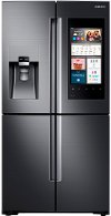 RF22M9581SG Samsung 36 Inch 4-Door Flex Refrigerator with Family Hub 2.0 Counter-Depth - Black-Stainless