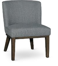 Burnished Charcoal Gray Guest Chair