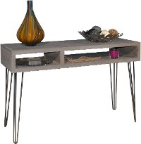 Driftwood Brown Sofa Table - Studio