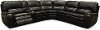 Brown 6 Piece Power Reclining Sectional Sofa - Casey-2
