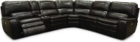 Brown 6 Piece Power Reclining Sectional Sofa - Casey-2