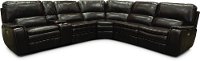 Brown 6 Piece Power Reclining Sectional Sofa - Casey-3
