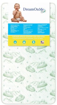 96 Coil Spring Crib and Toddler Bed Mattress (6 Inch)