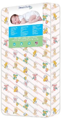 Foam Crib & Toddler Bed Quilted Standard Mattress (5 Inch)