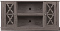 Contemporary Spanish Gray TV Stand (48 Inch) - Bayport-1