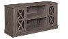 Contemporary Spanish Gray TV Stand (48 Inch) - Bayport-2