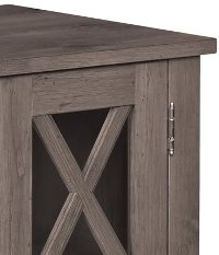 Contemporary Spanish Gray TV Stand (48 Inch) - Bayport-4