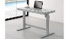 Contemporary White Height Desk - Adjustable -6