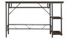 Contemporary Umber Oak Computer Desk - Farley-1