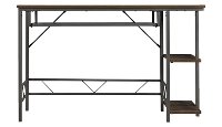 Contemporary Umber Oak Computer Desk - Farley