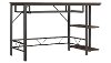 Contemporary Umber Oak Computer Desk - Farley-2