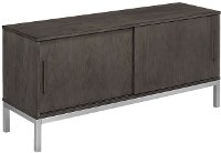 Contemporary Medium Oak TV Stand (52 Inch) - Drakewood