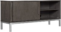 Contemporary Medium Oak TV Stand (52 Inch) - Drakewood-4