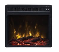 Dark Cherry TV Stand with Fireplace (50 Inch) - Windsor