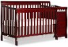 Cherry 5-in-1 Convertible Crib - Brody