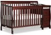 Espresso 5-in-1 Convertible Crib - Brody-4
