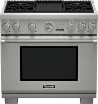 PRL364JDG Thermador Professional Series Commercial Depth Liquid Propane Range - Stainless Steel