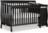 Black 5-in-1 Convertible Crib - Brody