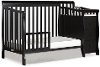 Black 5-in-1 Convertible Crib - Brody-2