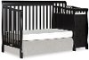 Black 5-in-1 Convertible Crib - Brody-3