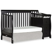 Black 5-in-1 Convertible Crib - Brody-3