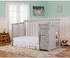 Dove Grey 5-in-1 Convertible Crib - Brody-4