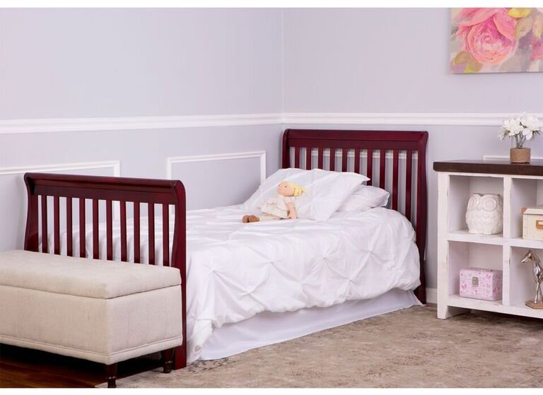 Cherry Convertible 4-in-1 Mini Crib - Aden-3