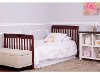 Espresso Convertible 4-in-1 Mini Crib - Aden-3
