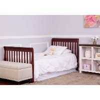 Espresso Convertible 4-in-1 Mini Crib - Aden-3