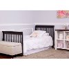 Black Convertible 4-in-1 Mini Crib - Aden-3