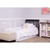 Black Convertible 4-in-1 Mini Crib - Aden-4